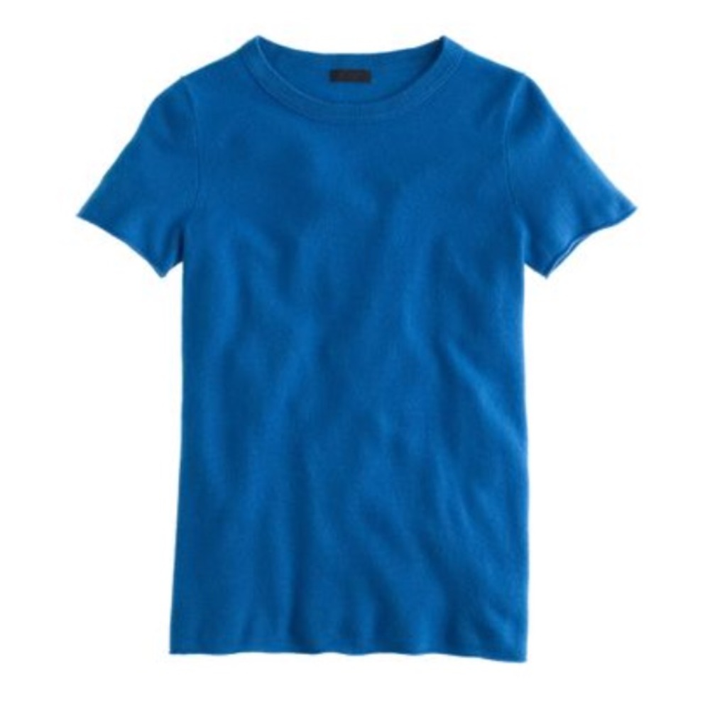 JCrew Italian cashmere tee